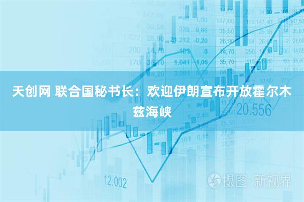 天创网 联合国秘书长：欢迎伊朗宣布开放霍尔木兹海峡